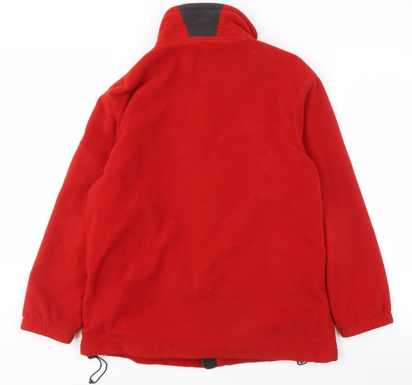 Wynster Unisex Red Fleece Windbreaker Jacket