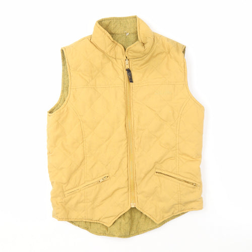 Dublin Men's Beige Quilted Waistcoat S Regular Fit