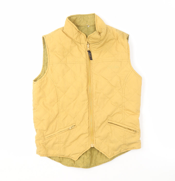 Dublin Men's Beige Quilted Waistcoat S Regular Fit