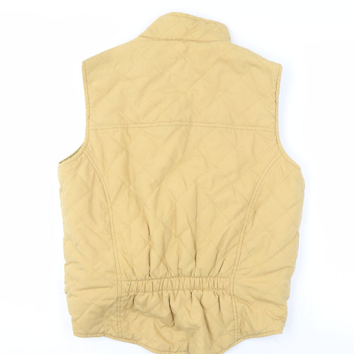 Dublin Men's Beige Quilted Waistcoat S Regular Fit