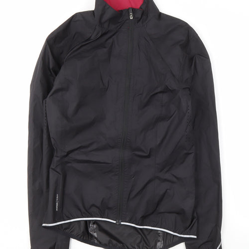Decathlon Unisex Black Cycling Windbreaker M