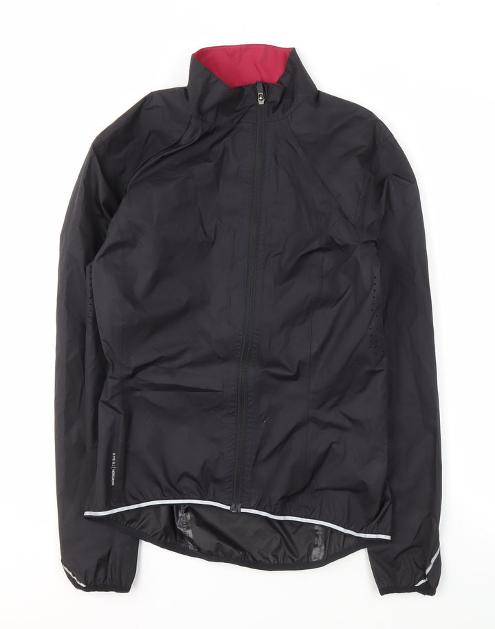 Decathlon Unisex Black Cycling Windbreaker M