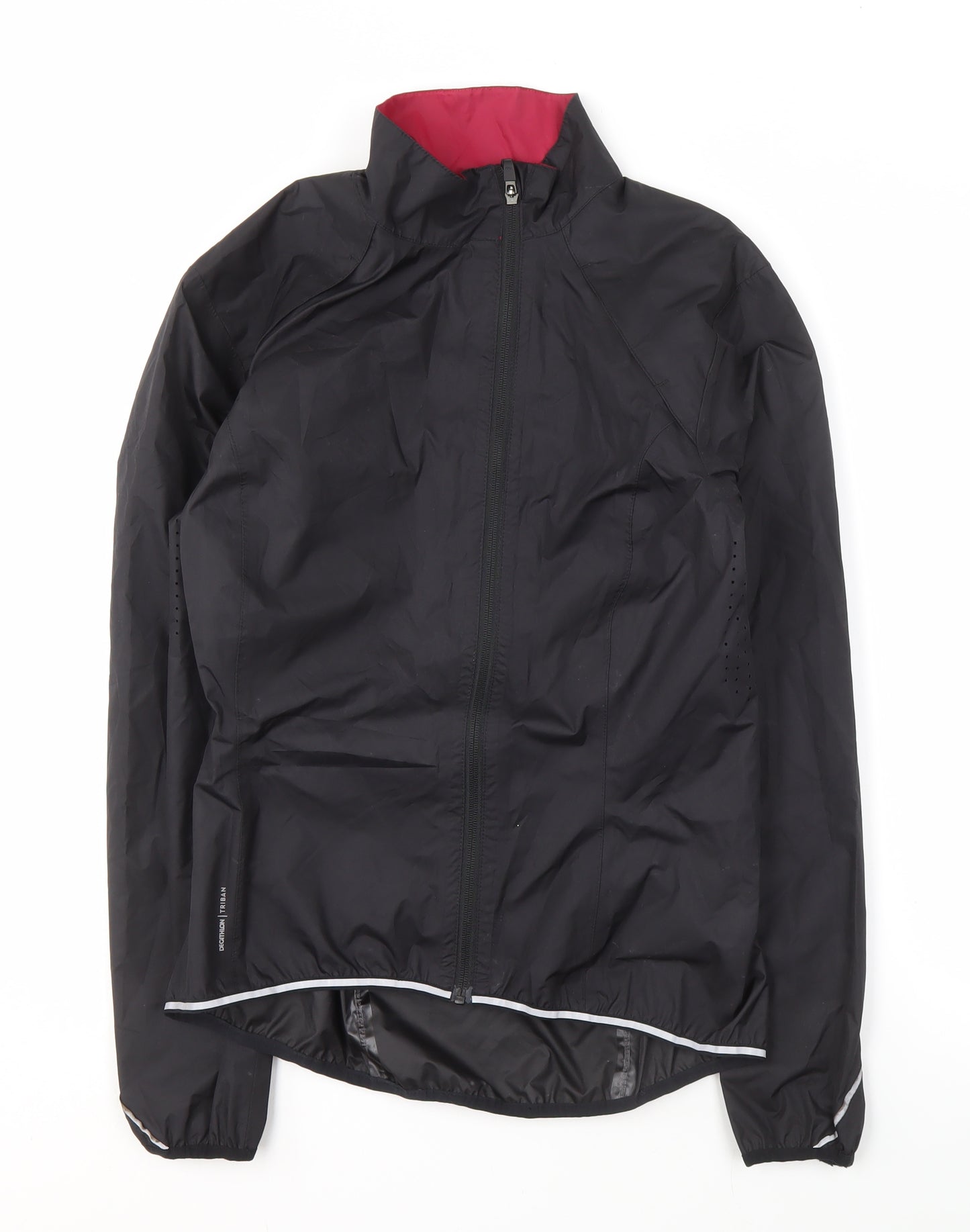Decathlon Unisex Black Cycling Windbreaker M