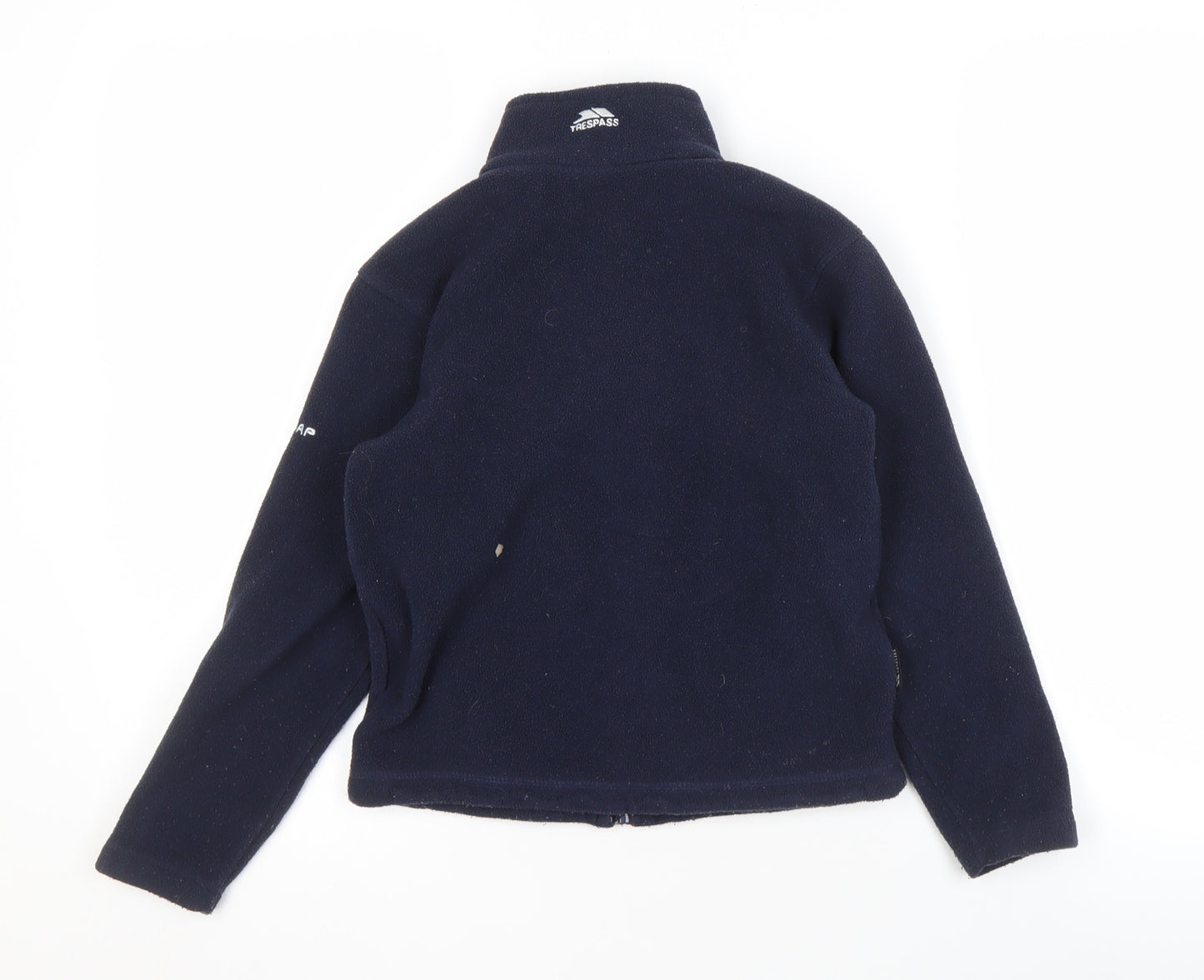 Trespass Boys Blue Fleece Activewear Jacket Size 7-8