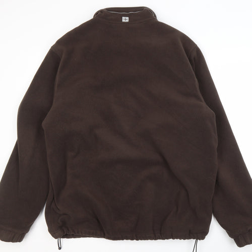 Mountain Warehouse Men’s Brown Fleece Jacket XL