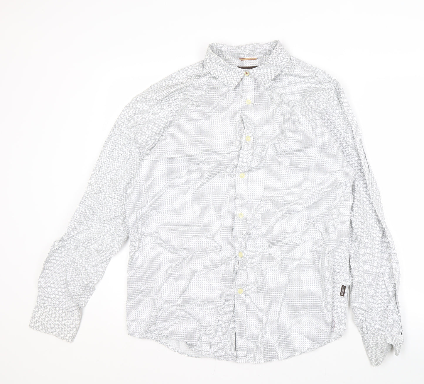 St. George by Duffer Men's White M Button-Up Shirt