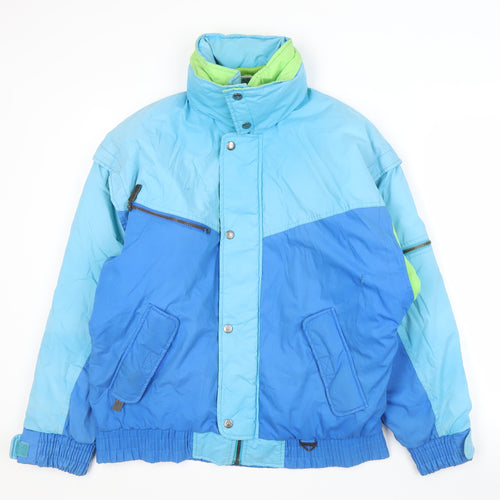 Olympus Sport Men's Blue Puffer Jacket Size 34