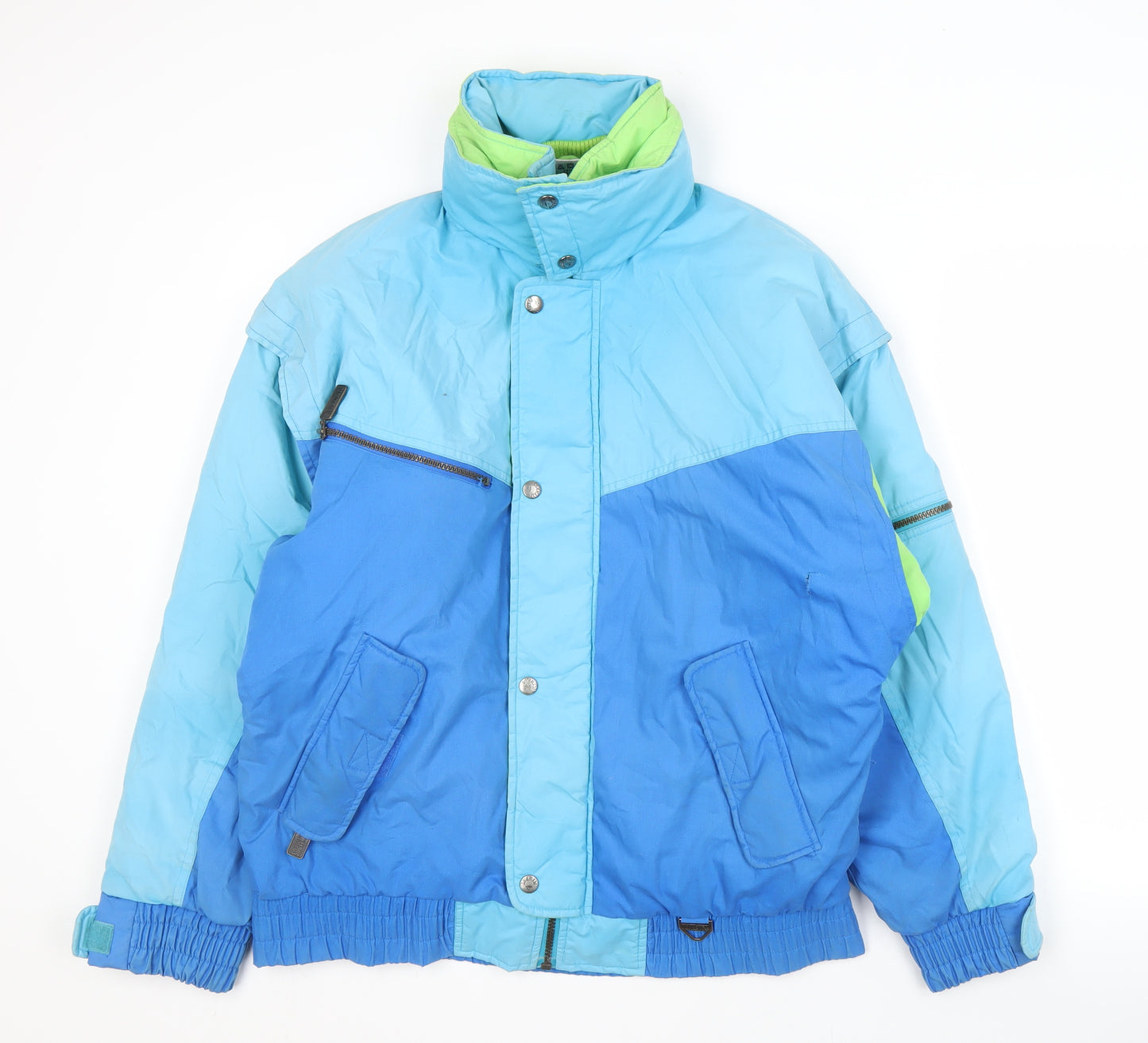 Olympus Sport Men's Blue Puffer Jacket Size 34
