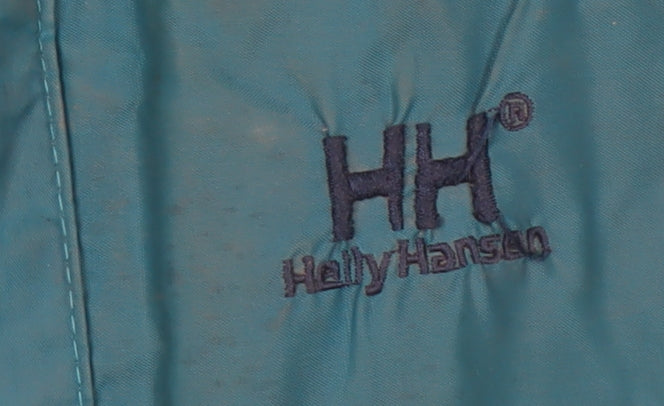Helly Hansen Men's XS Green Waterproof Rain Jacket
