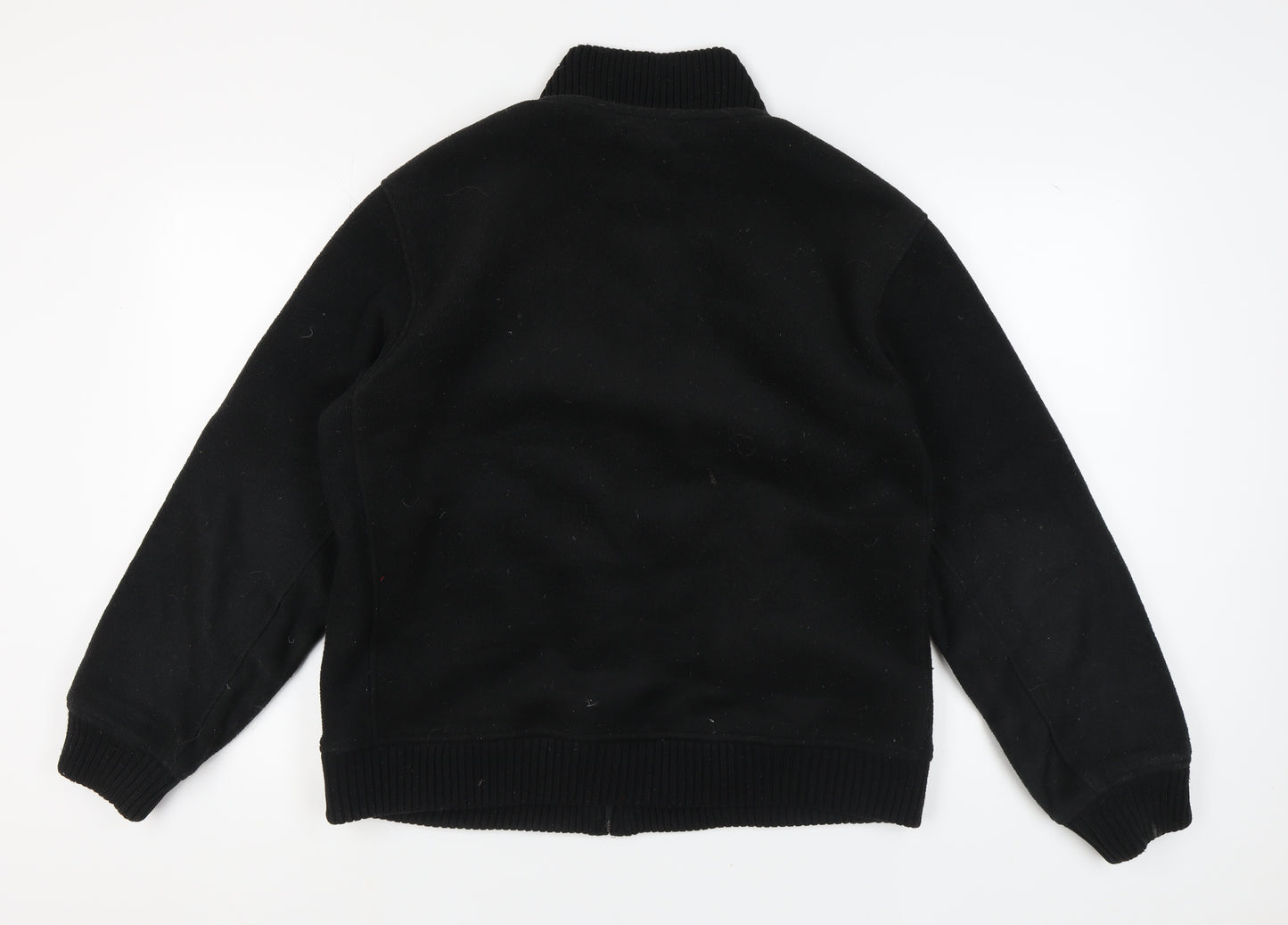 Dunnes Men's Black Fleece Jacket - Large, Casual Wear