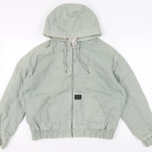 BDG Urban Outfitters Women's Green Hooded Jacket S