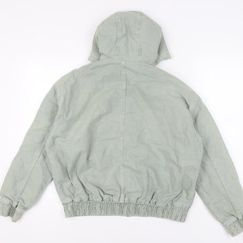 BDG Urban Outfitters Women's Green Hooded Jacket S