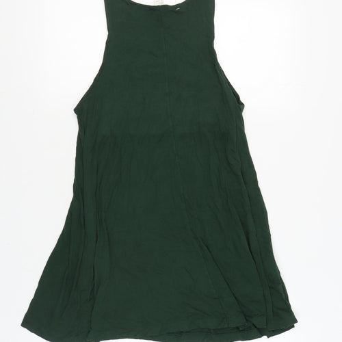 H&M Women's Green Tank Dress Sleeveless Size S