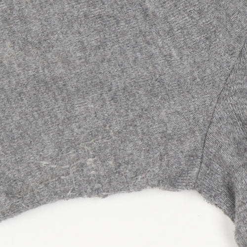 C&A Women's Grey Knit Jumper Size L