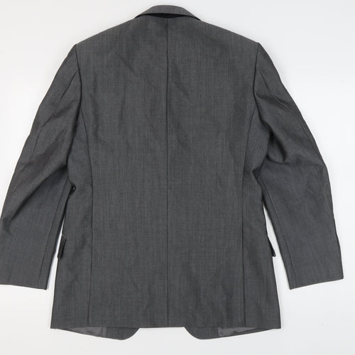Richard James Grey Wool Blazer, Men's 40 R Jacket