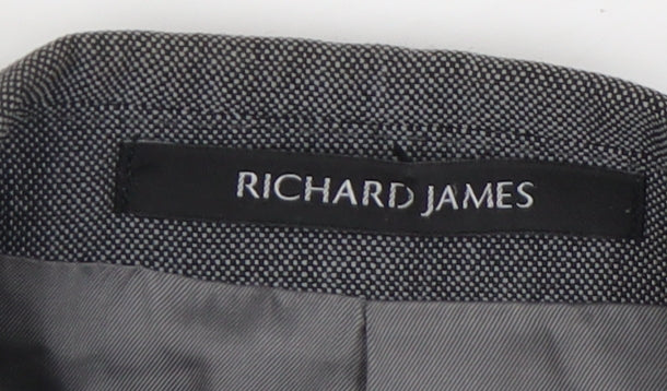 Richard James Grey Wool Blazer, Men's 40 R Jacket
