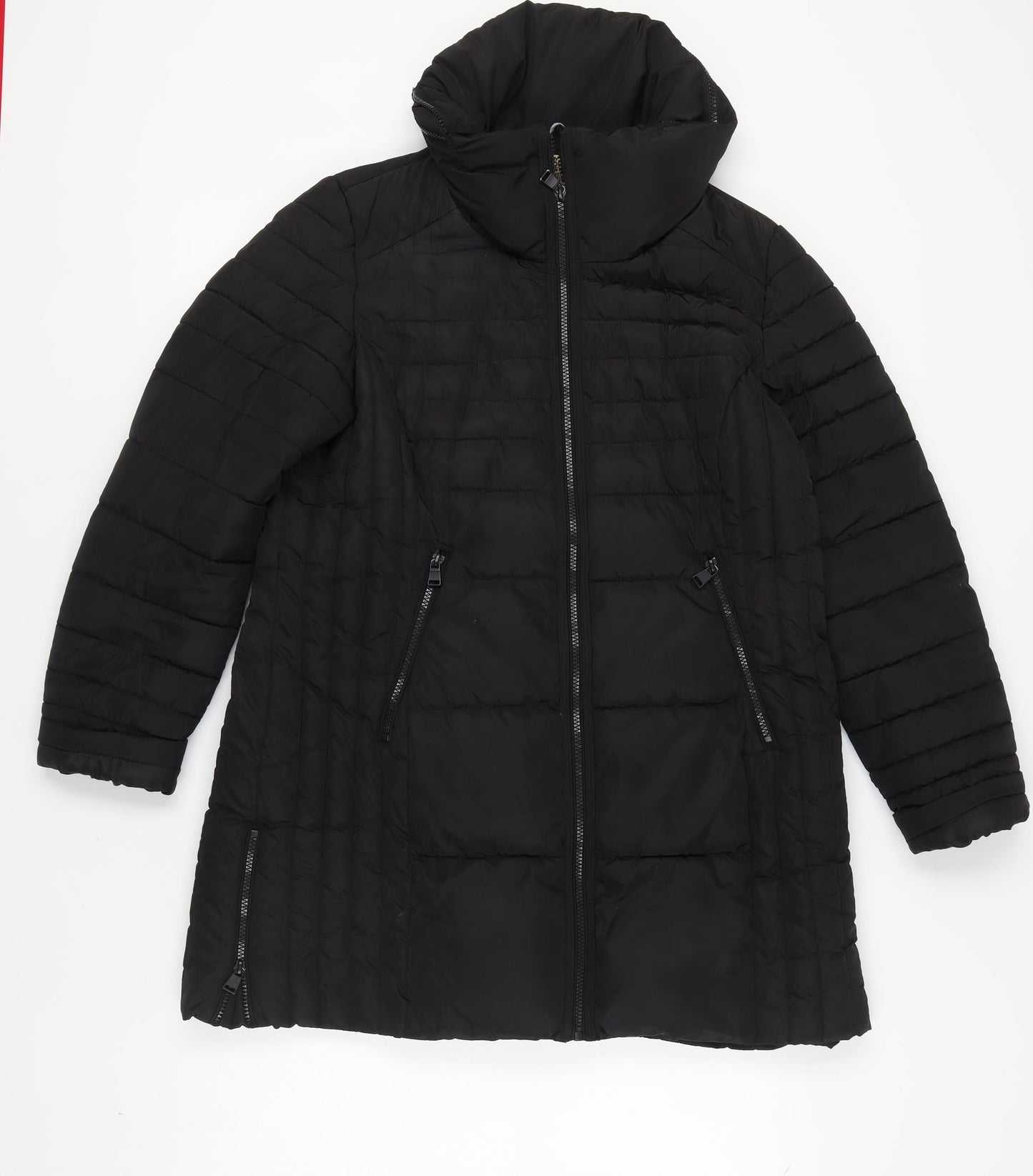 Next Women's Black Puffer Jacket Size 18
