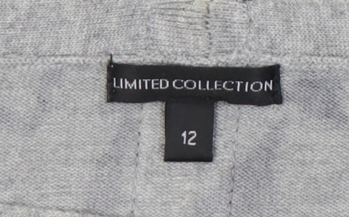 Marks and Spencer Women Grey 3/4 Sleeve Knit Dress