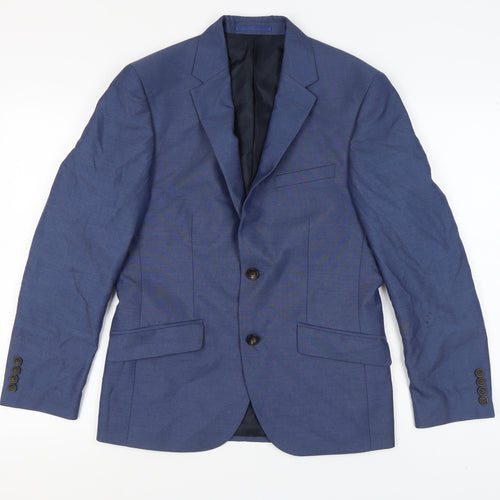 Marks and Spencer Men's Blue Blazer 36 Short