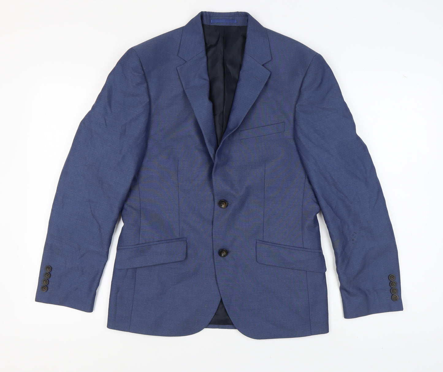 Marks and Spencer Men's Blue Blazer 36 Short