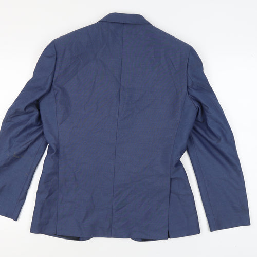 Marks and Spencer Men's Blue Blazer 36 Short
