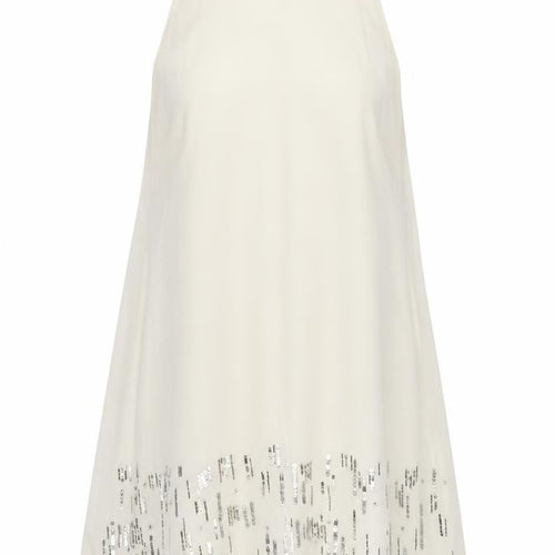 H&M Women’s Ivory Sequin Petite Dress Size 12P