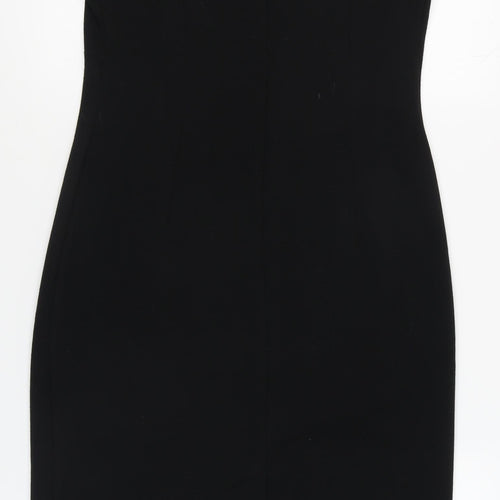 Roman Women's Black Sheath Dress Size 16 Party Wear