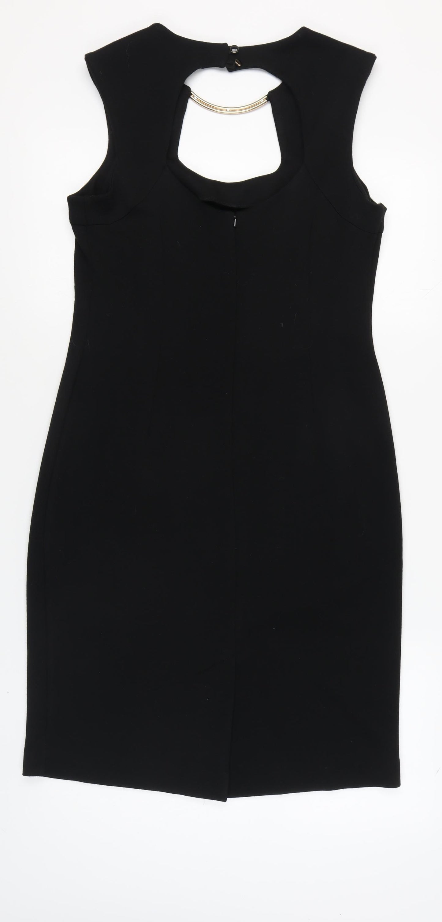 Roman Women's Black Sheath Dress Size 16 Party Wear