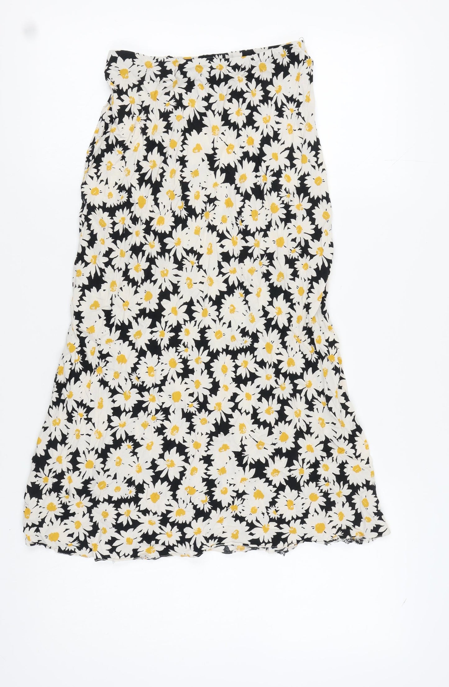 New Look Women's Multicoloured Floral A-Line Skirt Size 8