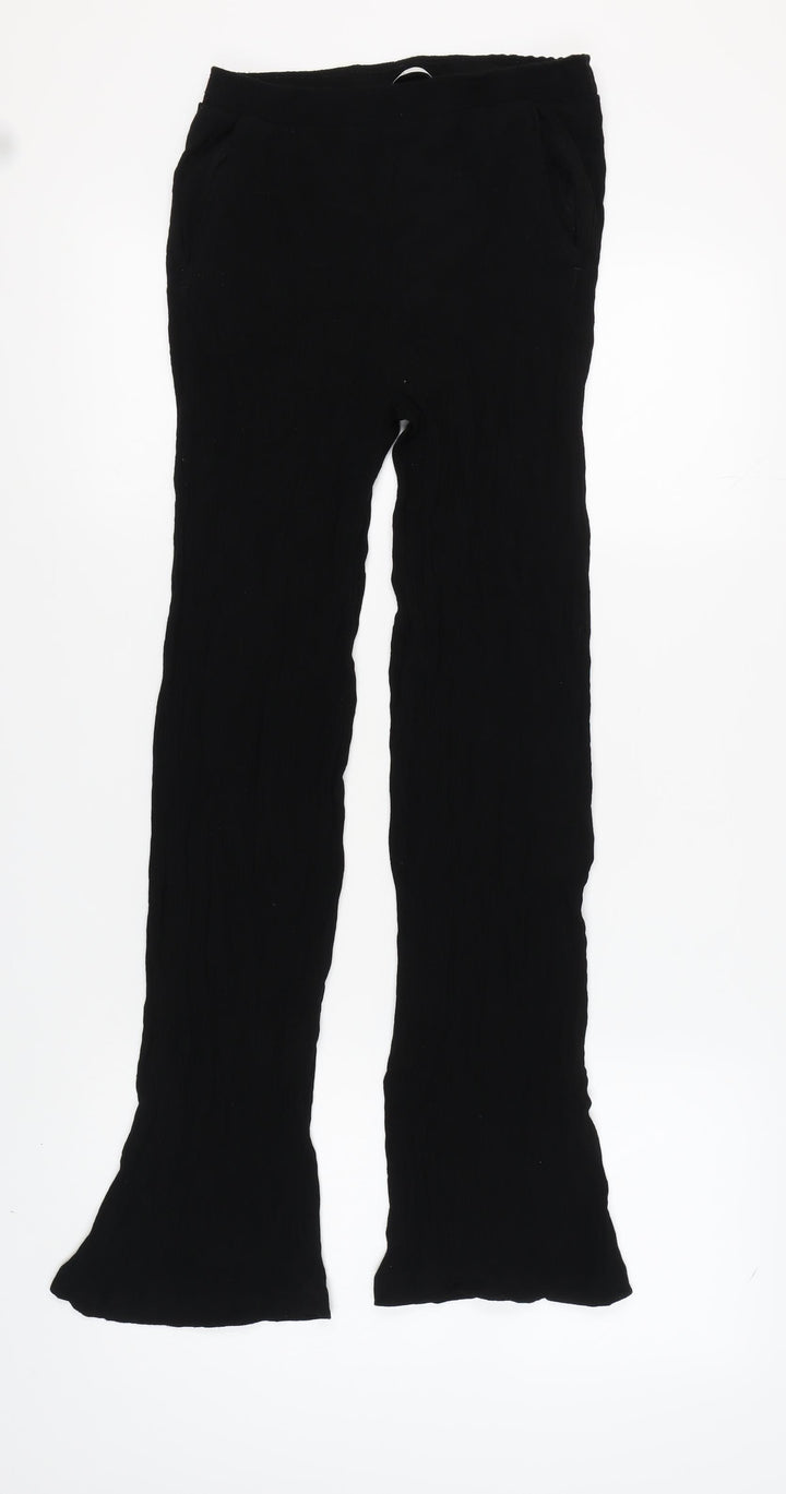Bershka Women's Black M Trousers