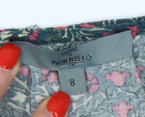 Next Women’s Floral Blouse Multicoloured Size 8