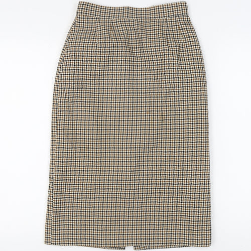 Giorgio Women's Herringbone Wool Pencil Skirt Size 10