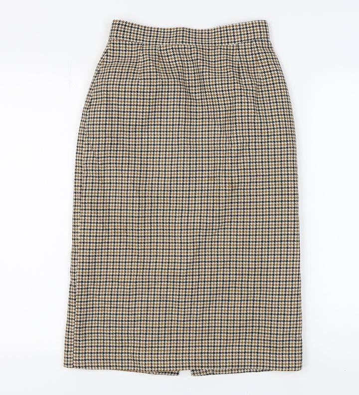 Giorgio Women's Herringbone Wool Pencil Skirt Size 10