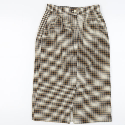 Giorgio Women's Herringbone Wool Pencil Skirt Size 10