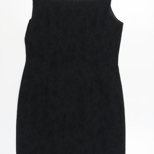 Richards Women's Black Dress, Size 12, Strappy Square Neck