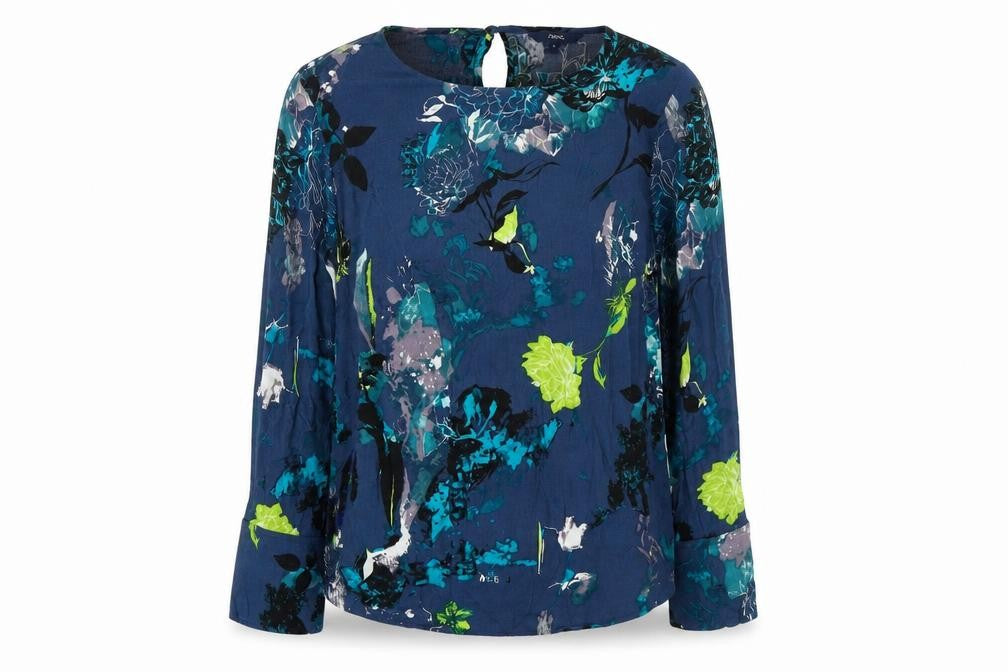 Front view of Next Women's Multicoloured Floral Blouse, size 14
