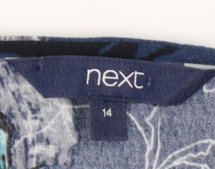 Next Women's Multicoloured Floral Blouse, Size 14