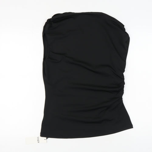 YOZY Women's Black One Shoulder Top XL