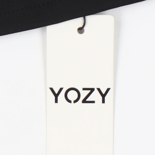 YOZY Women's Black One Shoulder Top XL