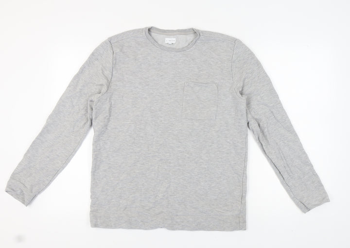 Linea Men's Grey Medium Pullover Sweatshirt