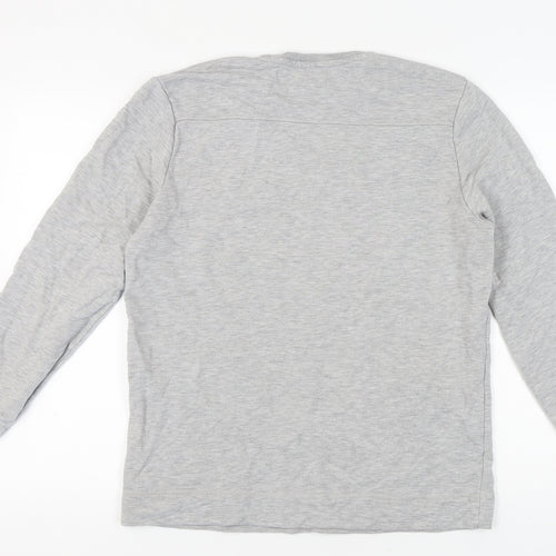 Linea Men's Grey Medium Pullover Sweatshirt