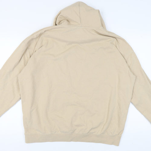 Stylewise Women's Beige Pullover Hoodie, Large