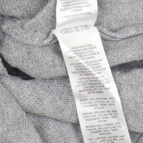 Nine by Savannah Miller Women's Grey Pullover Jumper Size 18