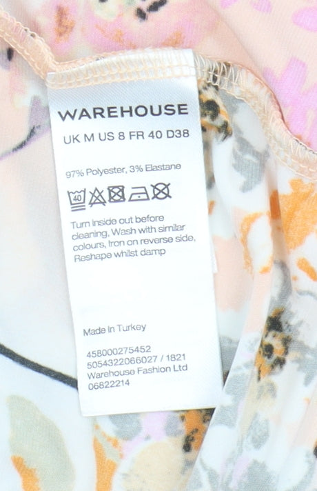 Warehouse Women's Multicoloured Kimono M Floral Top