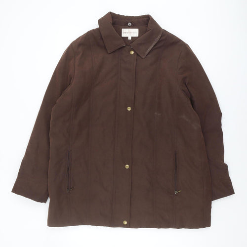 EWM Pure Classics Women's Brown Coat Size 16