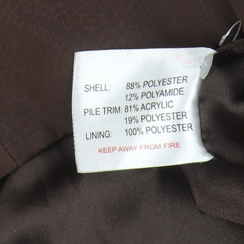 EWM Pure Classics Women's Brown Coat Size 16