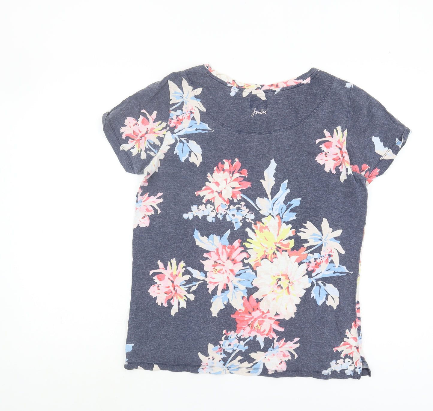 Joules Women's Floral T-Shirt, Multicoloured, Size 12