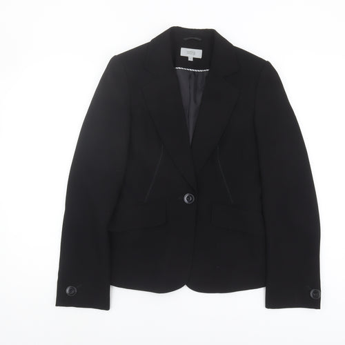 Marks & Spencer Women's Black Blazer Size 8 Regular
