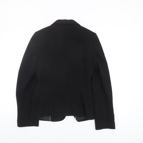 Marks & Spencer Women's Black Blazer Size 8 Regular