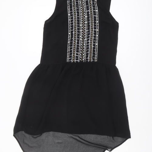 Next Women's Black Sleeveless Dress Size 10